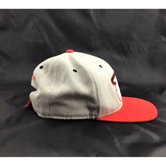 Mitchell & Ness Miami Heat NBA Basketball Brown Red Fitted Hat Cap Adjustable - Picture 2 of 11